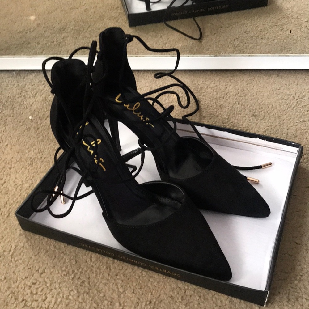 Black heels